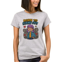 Born to Stand Out – Colourful Empowerment Graphic