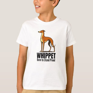 Born to Stand Proud – Whippet Elegance T-Shirt