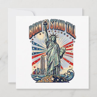 Born to Stand Tall Patriotic Art