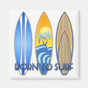 Born To Surf Magnet