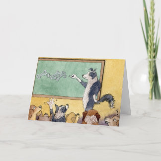 Born To Teach - Thank you, Teacher CARD