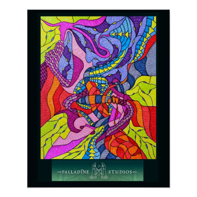 'Born to Walk Alone' Glossy Poster (Front)