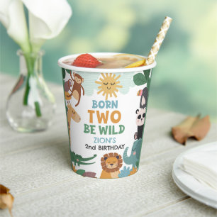 Born Two Be Wild Boy  Paper Cups