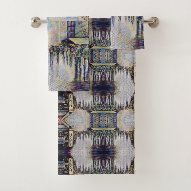 Born under a Bad Sign Bath Towel Set (Insitu)