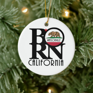 BORN Watsonville Ceramic Tree Decoration