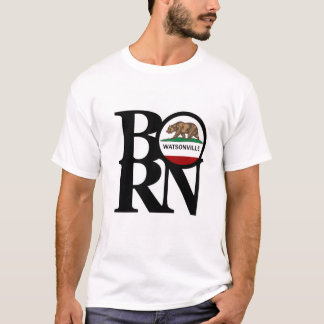 BORN Watsonville Men's White Tee Shirt