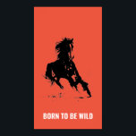 Born Wild Running Horse Inspirational Pop Art Poster<br><div class="desc">Freedom Calling - Running Wild Horse Poster Print - Horse Power Nature Animal Inspirational Motivational Posters - Pop Art Animal Image Artwork</div>