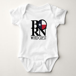 BORN Windcrest Texas Baby Bodysuit