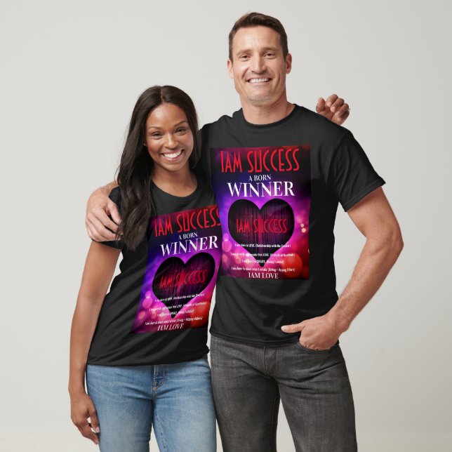 BORN WINNER All-Over-Print T-Shirt (Unisex)
