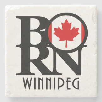 BORN Winnipeg Stone Coaster