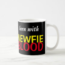 Born With Newfie Blood Mug