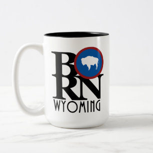 BORN Wyoming 15oz Two-Tone Coffee Mug
