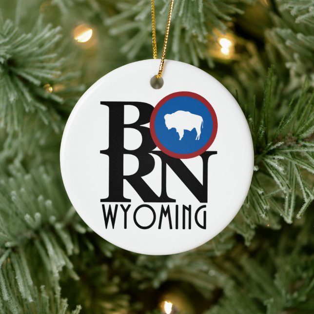 BORN Wyoming Ceramic Tree Decoration (Tree)