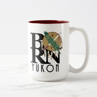 BORN Yukon, Oklahoma 15oz Two-Tone Coffee Mug