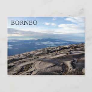 borneo mountain heights postcard
