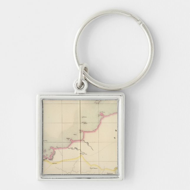 Borneo Oceania no 13 Key Ring (Front)