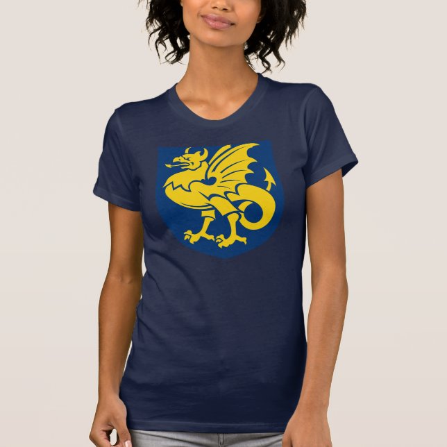 Bornholm Coat of Arms T-shirt (Front)
