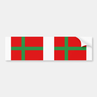 Bornholm flag bumper sticker