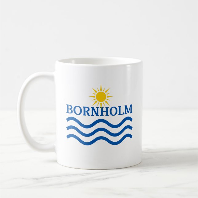 BORNHOLM Sun Waves Coffee Mug (Left)