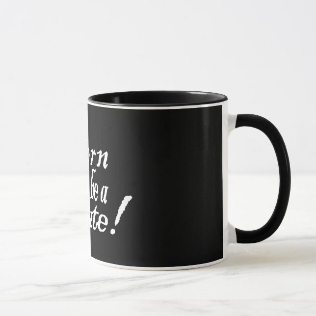 BornToBeAPirate,Mug Mug (Right)