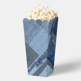 Boro Boro Blue Jean Patchwork Denim Shibori Favour Box
