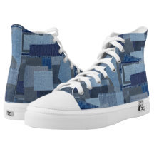 Boro Boro Blue Jean Patchwork Denim Shibori