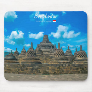 Borobudur, Indonesia - Ancient Buddhist Temple Mouse Pad