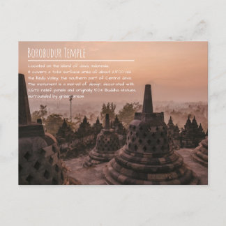 Borobudur Temple Postcard