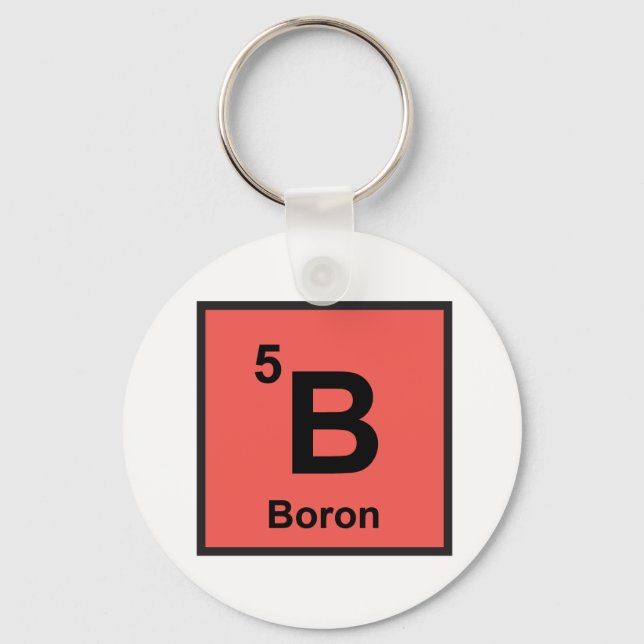 Boron Keychain (Front)