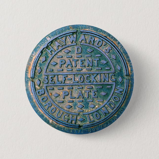 Borough of London Utility Cover Pin (Front)