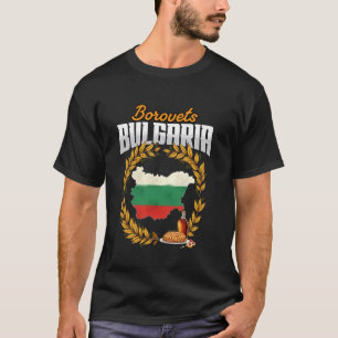 Borovets Bulgaria Flag Souvenir T-Shirt