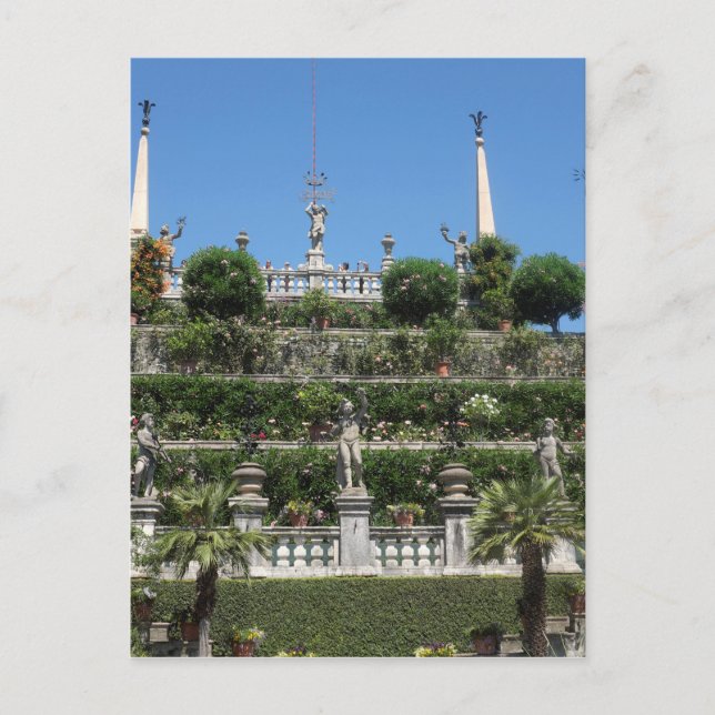 Borromeo Palace in Stresa, Italy Postcard (Front)