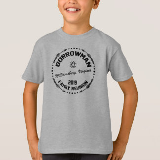 Borrowman Reunion Shirt Kids