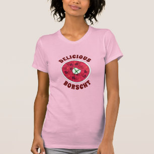 Borscht Eastern European Red Beet Beetroot Soup T-Shirt