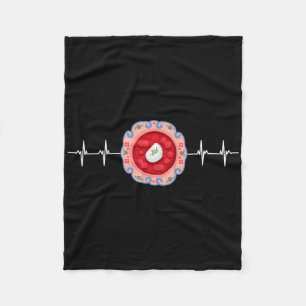 Borschtsch Beetroot Ukrainian Borscht 4 Fleece Blanket