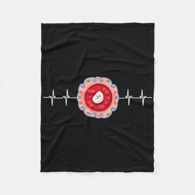 Borschtsch Beetroot Ukrainian Borscht 4  Fleece Blanket (Front)