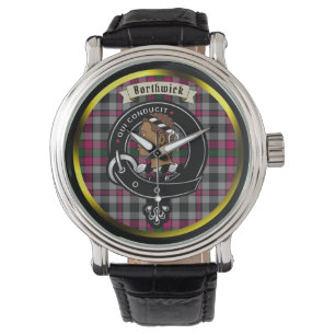 Borthwick Clan Badge & Tartan Watch