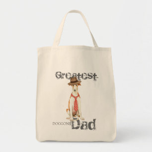 Borzoi Dad Tote Bag