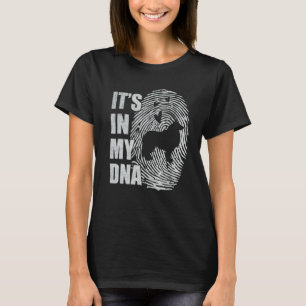 Borzoi DNA Dog Mom Dad Dog T-Shirt