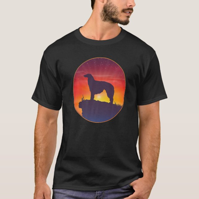 Borzoi Dog Breed  4 T-Shirt (Front)
