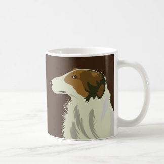 BORZOI dog Coffee Mug