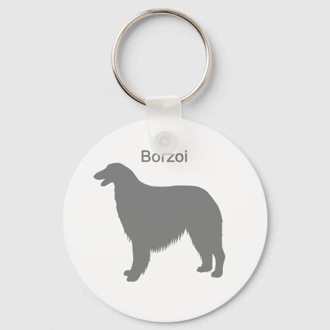 Borzoi g5 key ring (Front)