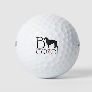 BORZOI GOLF BALLS
