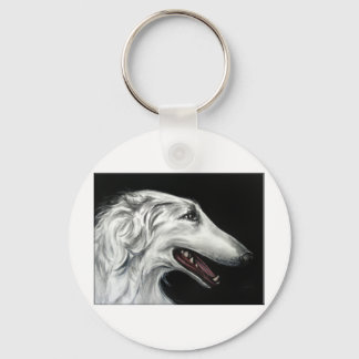 borzoi key ring