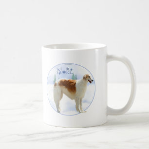 Borzoi Noel Coffee Mug