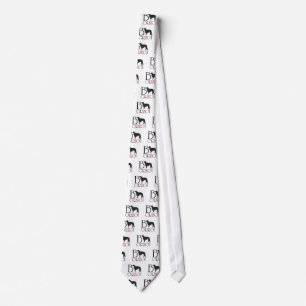 BORZOI TIE