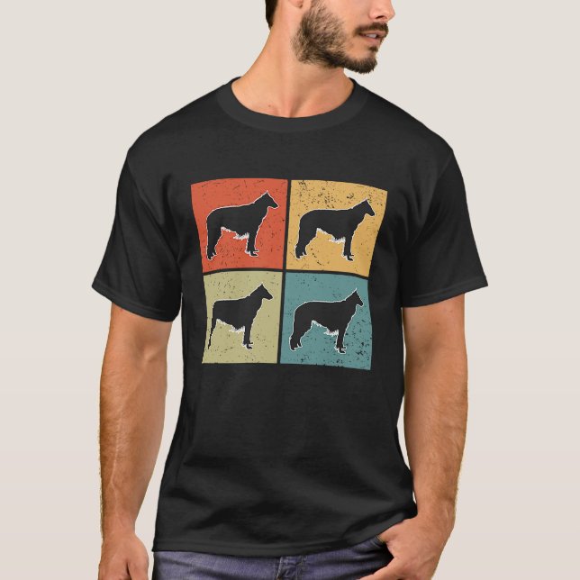 Borzoi Vintage  4 T-Shirt (Front)