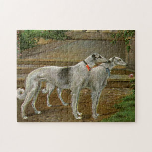 Borzoi Watercolor Jigsaw Puzzle