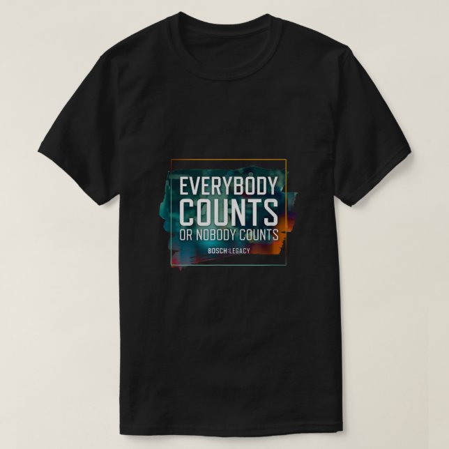 Bosch  Everybody Counts  T-Shirt (Design Front)
