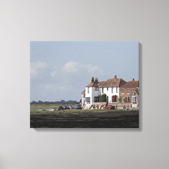 Bosham Harbor - England Canvas Print (Front)